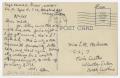 Thumbnail image of item number 2 in: '[Postcard from Cpt. Edward Drew to Mickey McLernon, August 11, 1945]'.