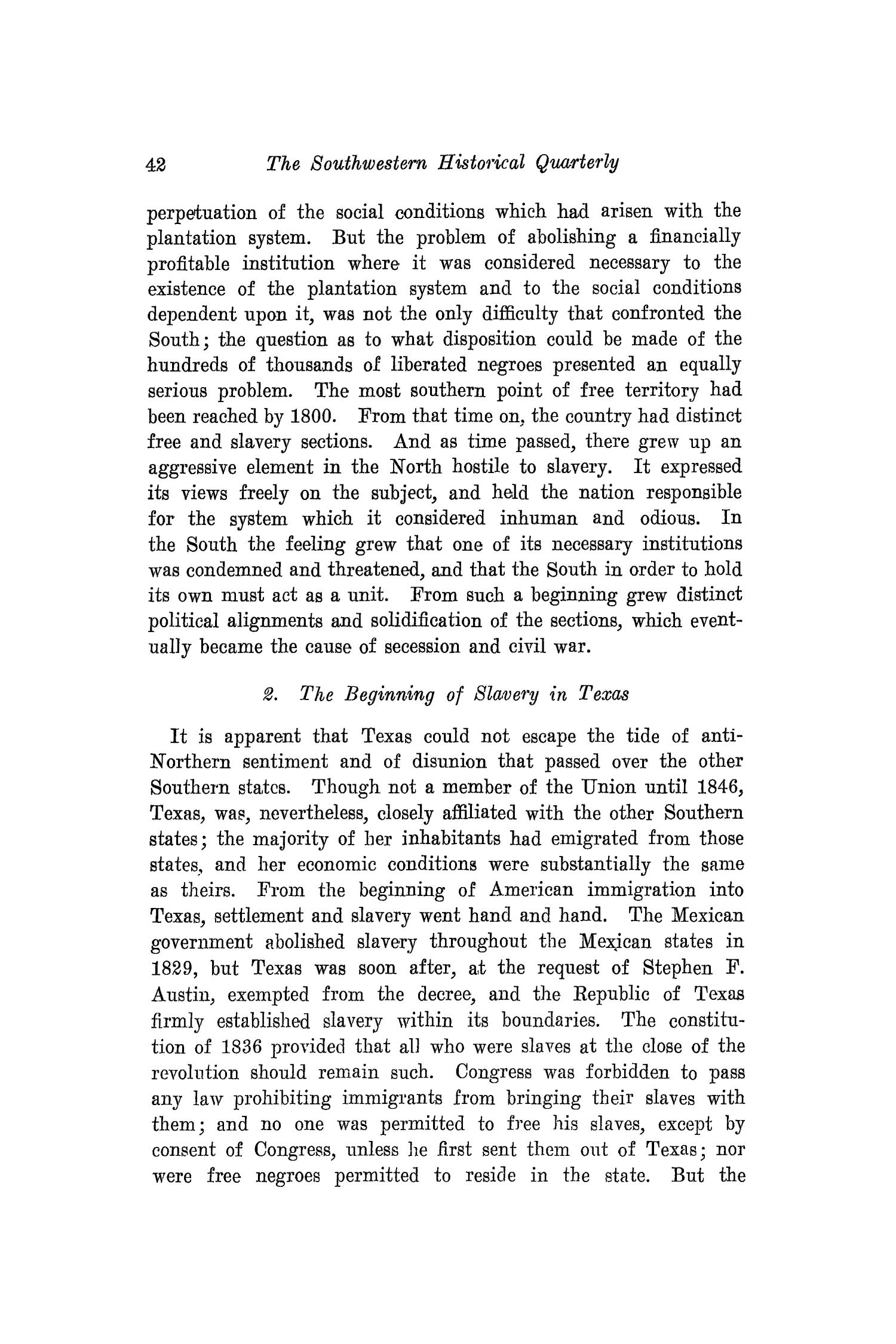 The Southwestern Historical Quarterly, Volume 18, July 1914 - April, 1915
                                                
                                                    42
                                                