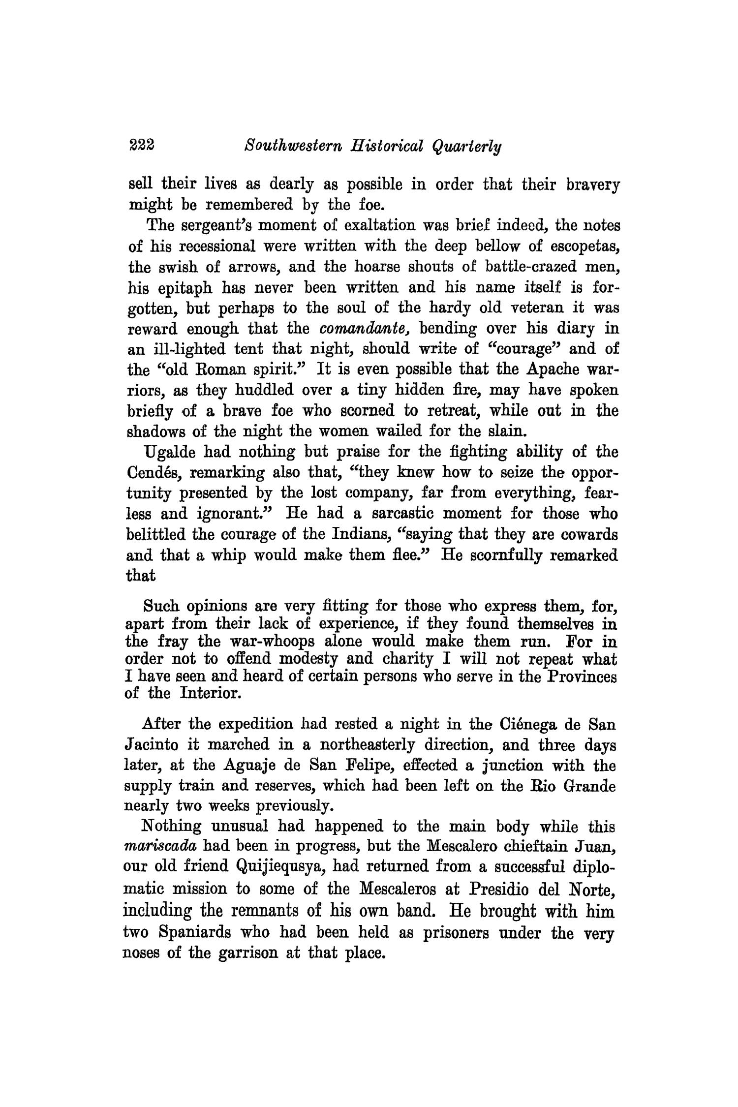The Southwestern Historical Quarterly, Volume 39, July 1935 - April, 1936
                                                
                                                    222
                                                