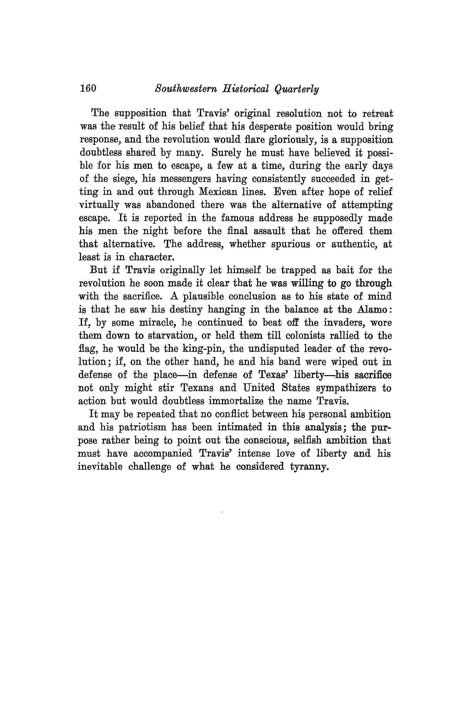 The Southwestern Historical Quarterly, Volume 40, July 1936 - April, 1937
                                                
                                                    160
                                                