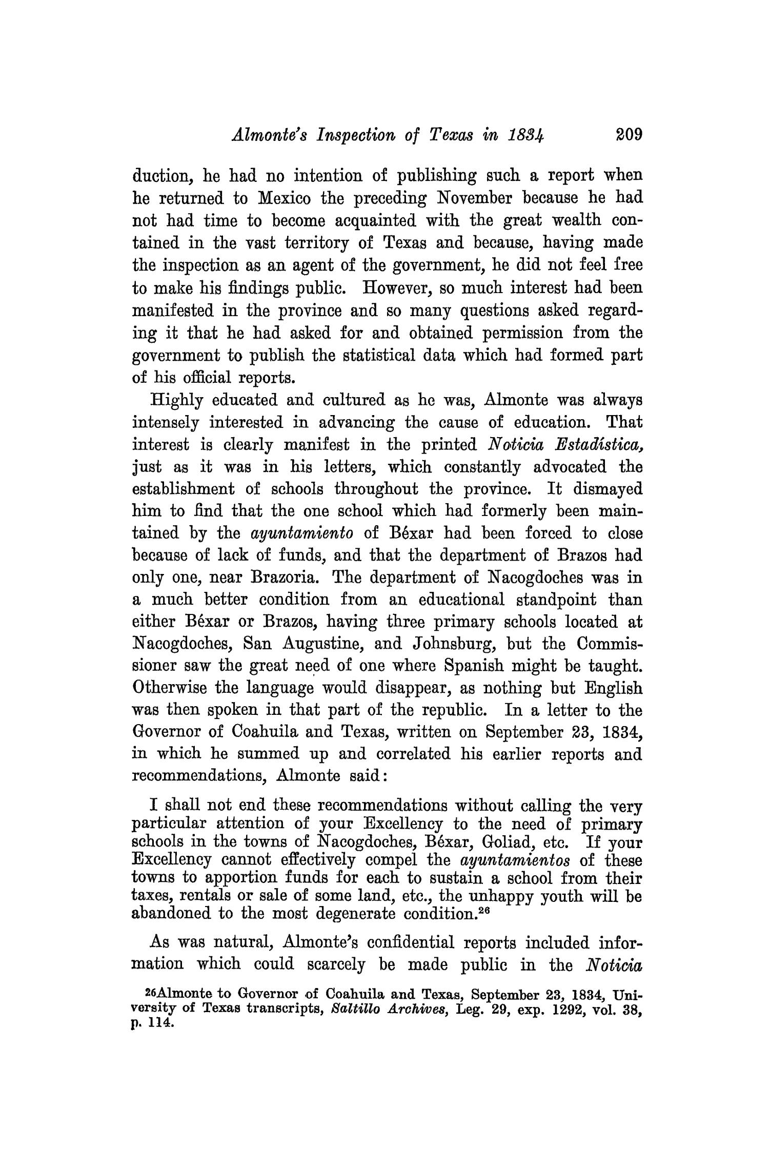 The Southwestern Historical Quarterly, Volume 41, July 1937 - April, 1938
                                                
                                                    209
                                                