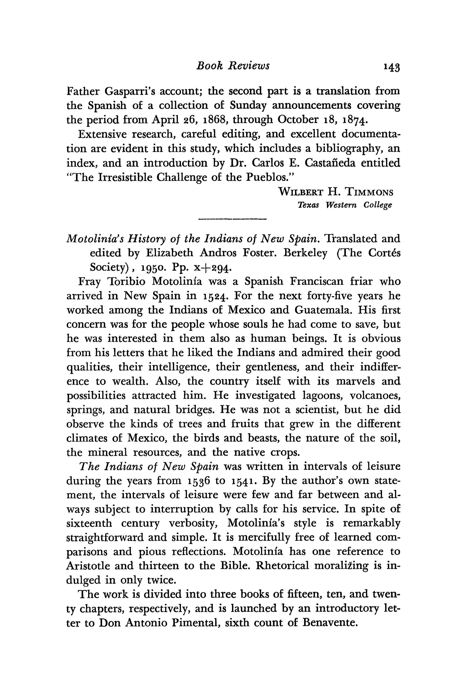The Southwestern Historical Quarterly, Volume 55, July 1951 - April, 1952
                                                
                                                    143
                                                