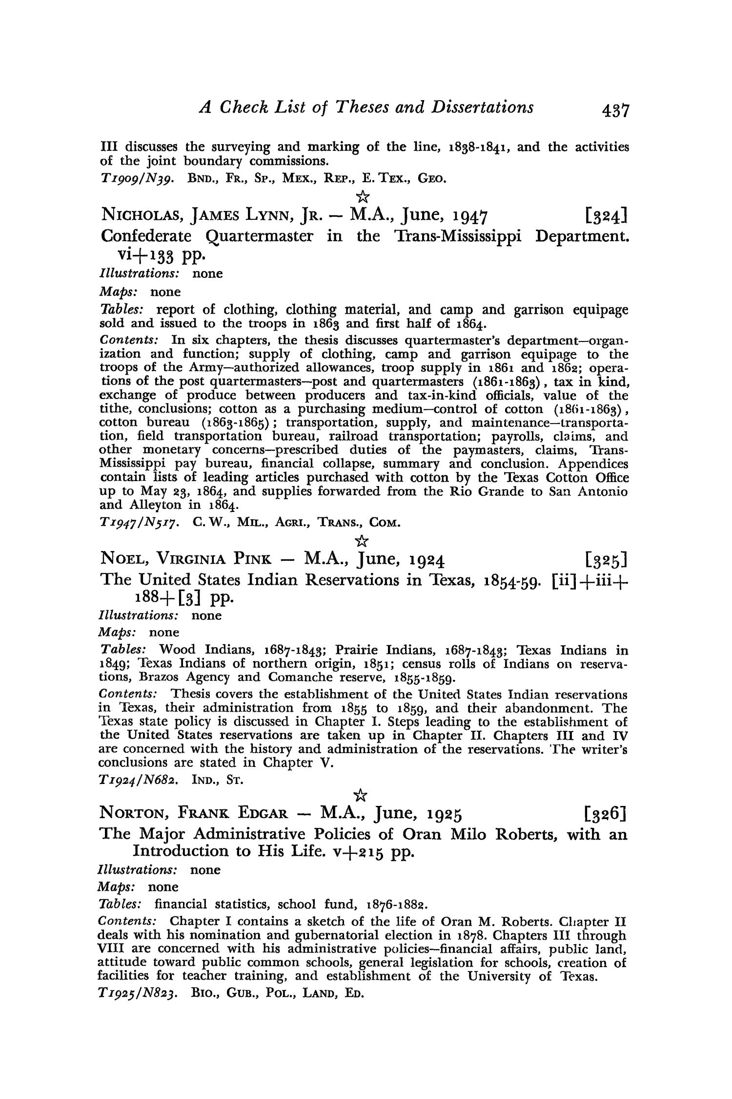 The Southwestern Historical Quarterly, Volume 56, July 1952 - April, 1953
                                                
                                                    437
                                                