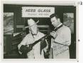 Photograph: [Photograph of Sam Myres and Herb Glass]