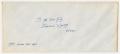 Primary view of [Envelope Addressed to Don King]