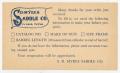 Primary view of [S. D. Myres Saddle Company Order Card #7]