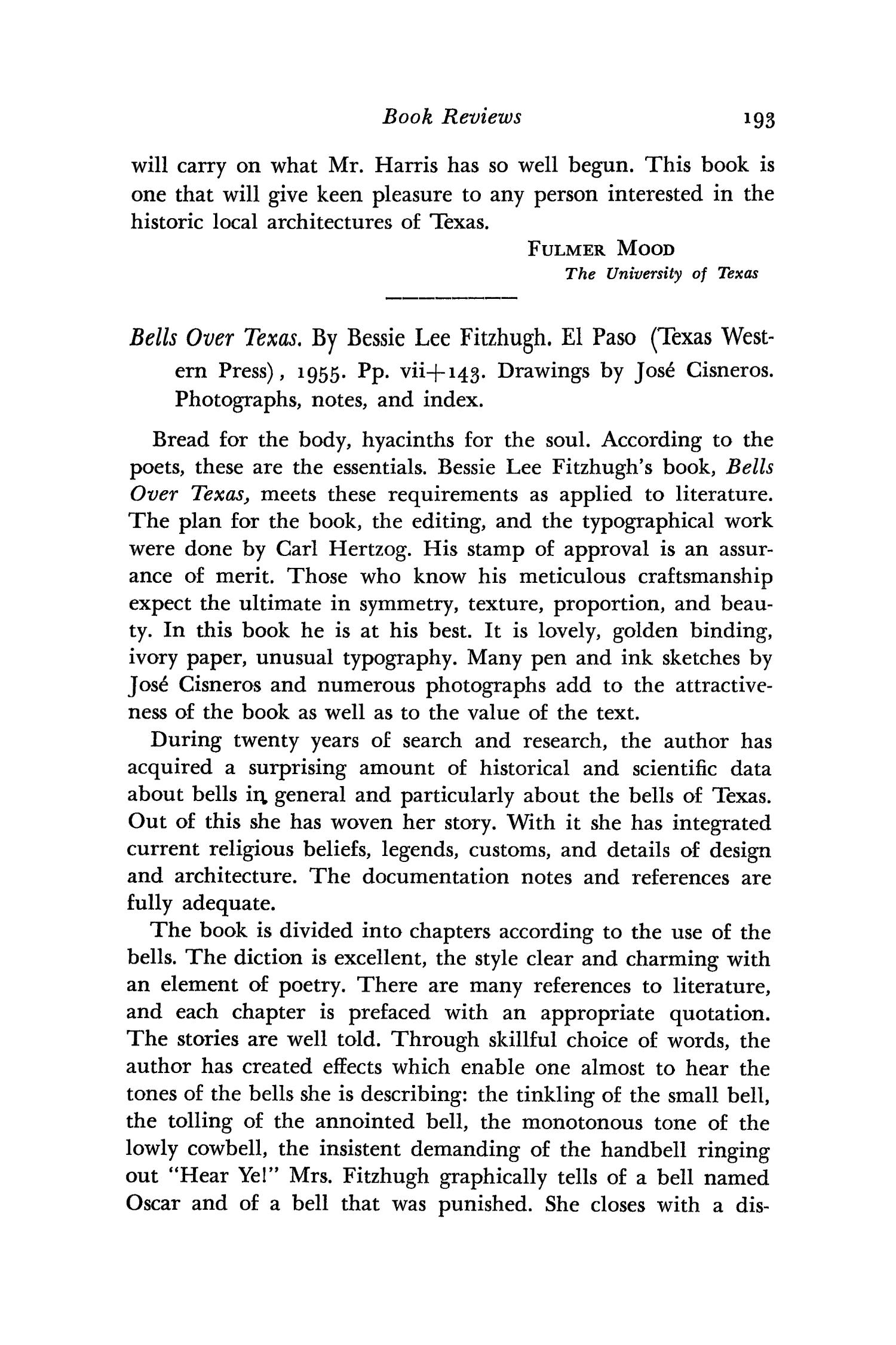 The Southwestern Historical Quarterly, Volume 60, July 1956 - April, 1957
                                                
                                                    193
                                                