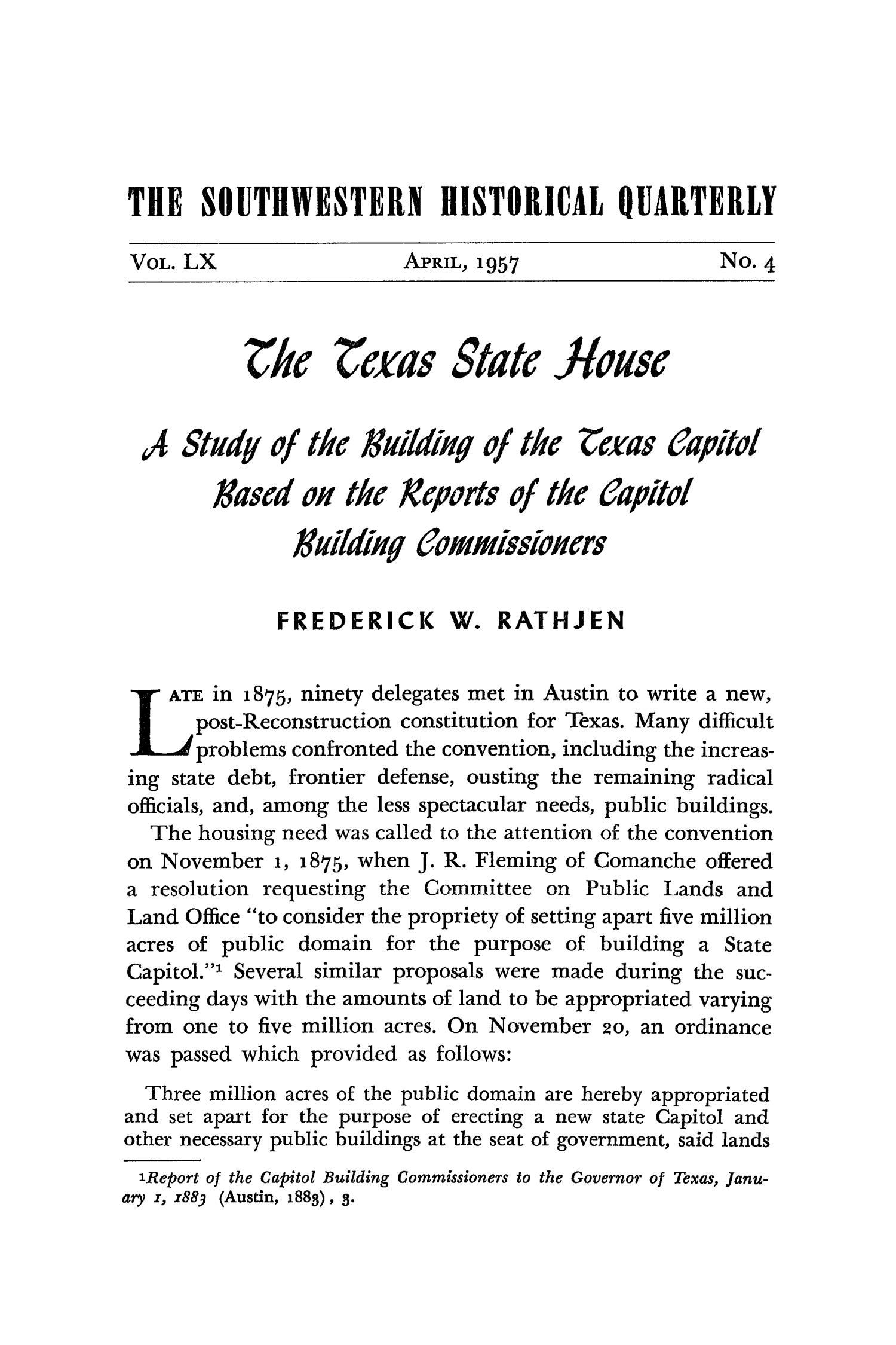 The Southwestern Historical Quarterly, Volume 60, July 1956 - April, 1957
                                                
                                                    433
                                                