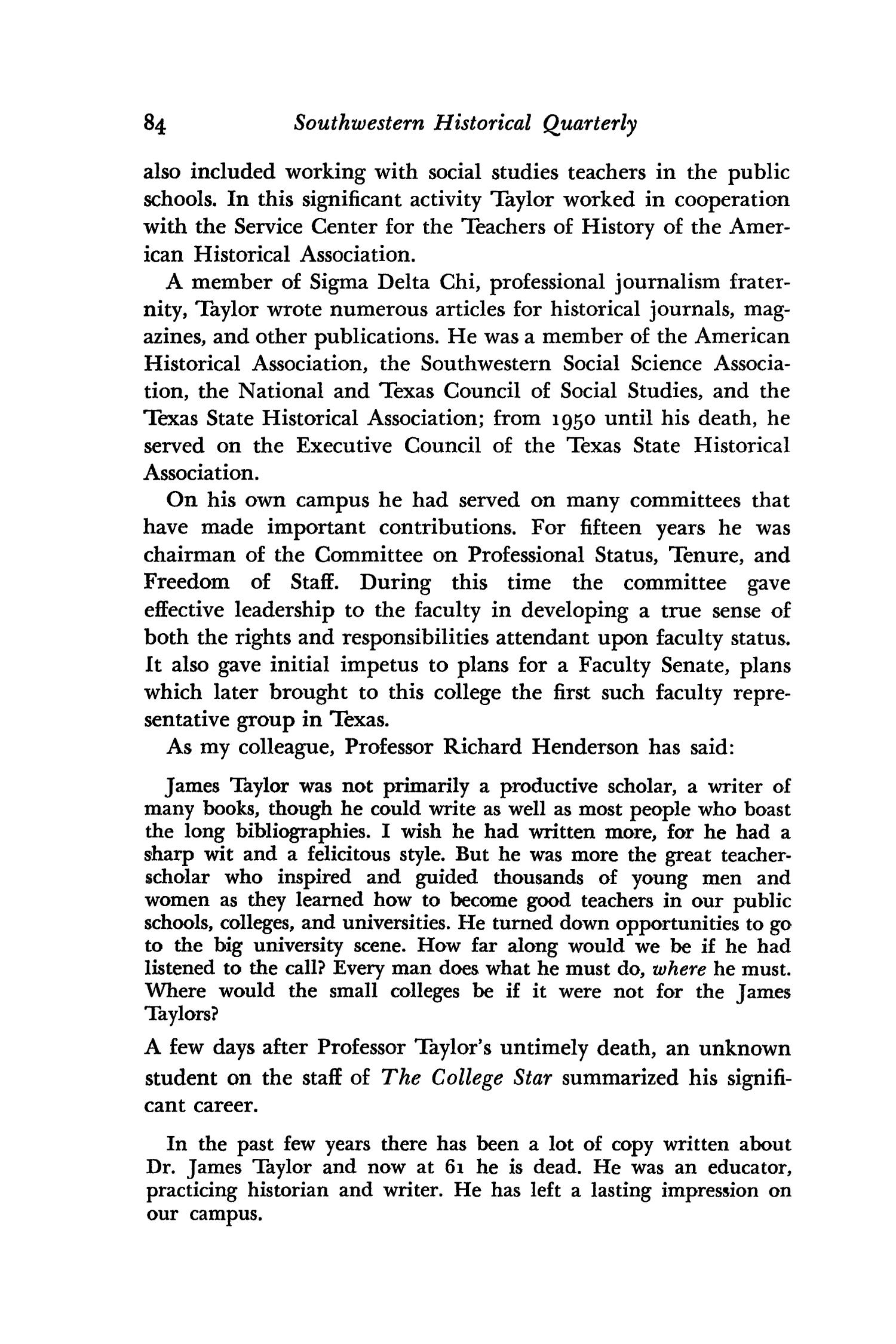 The Southwestern Historical Quarterly, Volume 67, July 1963 - April, 1964
                                                
                                                    84
                                                