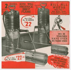 Primary view of object titled '[Aeroil Products Company Leaflet No. 509]'.