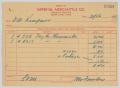Text: [Invoice for Two Thermometers Sold to D. W. Kempner]
