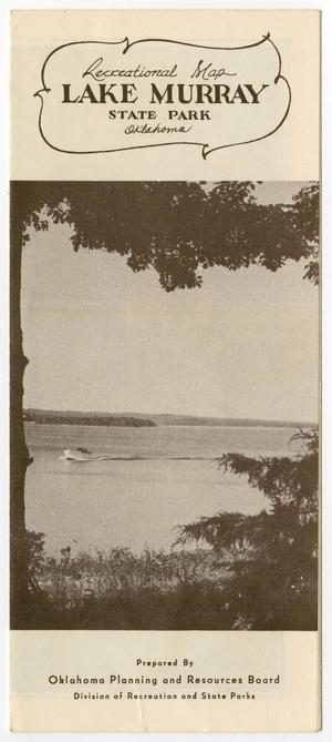 Primary view of object titled 'Recreational Map: Lake Murray State Park, Oklahoma'.