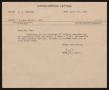 Letter: [Letter from T. L. James to D. W. Kempner, April 26, 1950]