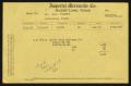 Text: [Invoice for One Zenith Radio Pack Battery Sold to D. W. Kempner]