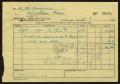 Primary view of [Invoice for Iron Sulfate Sold to D. W. Kempner]
