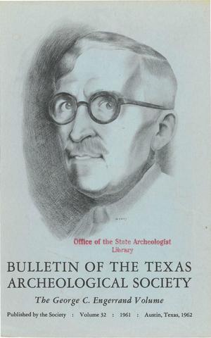 Primary view of object titled 'Bulletin of the Texas Archeological Society, Volume 32, 1961'.