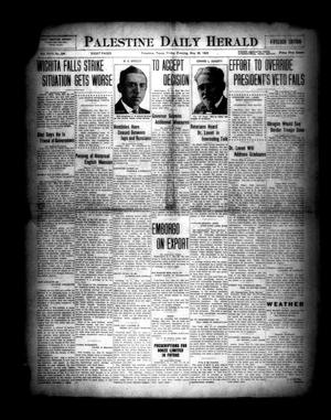 Palestine Daily Herald (Palestine, Tex), Vol. 18, No. 294, Ed. 1 Friday, May 28, 1920