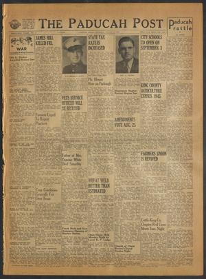 The Paducah Post (Paducah, Tex.), Vol. 39, No. 17, Ed. 1 Thursday, August 2, 1945