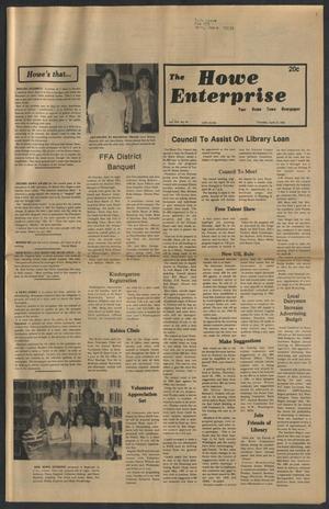The Howe Enterprise (Howe, Tex.), Vol. 16, No. 43, Ed. 1 Thursday, April 23, 1981