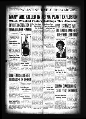 Palestine Daily Herald (Palestine, Tex), Vol. 17, No. 26, Ed. 1 Saturday, May 18, 1918