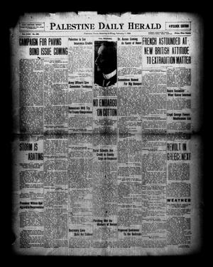 Palestine Daily Herald (Palestine, Tex), Vol. 18, No. 200, Ed. 1 Saturday, February 7, 1920