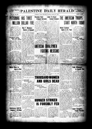 Palestine Daily Herald (Palestine, Tex), Vol. 15, No. 243, Ed. 1 Saturday, January 27, 1917