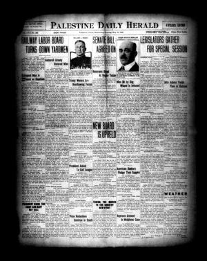 Palestine Daily Herald (Palestine, Tex), Vol. 18, No. 286, Ed. 1 Wednesday, May 19, 1920
