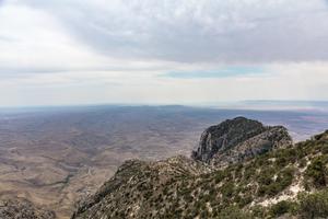 El Capitan and horizon from the Guadalupe Peak Trail