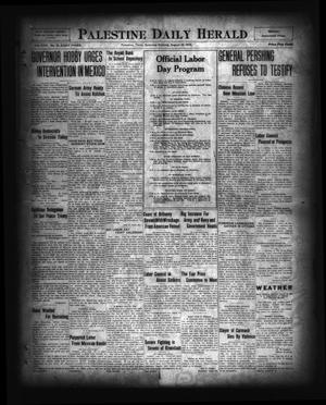 Palestine Daily Herald (Palestine, Tex), Vol. 18, No. 75, Ed. 1 Saturday, August 30, 1919