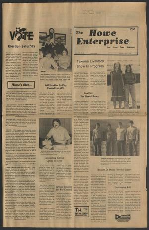 The Howe Enterprise (Howe, Tex.), Vol. 16, No. 40, Ed. 1 Thursday, April 2, 1981