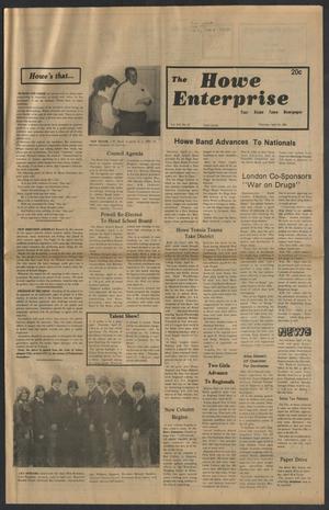The Howe Enterprise (Howe, Tex.), Vol. 16, No. 42, Ed. 1 Thursday, April 16, 1981