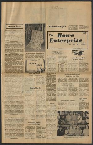The Howe Enterprise (Howe, Tex.), Vol. 17, No. 19, Ed. 1 Thursday, November 5, 1981