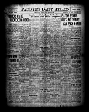 Palestine Daily Herald (Palestine, Tex), Vol. 18, No. 198, Ed. 1 Thursday, February 5, 1920