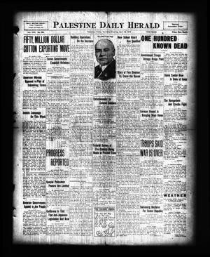 Palestine Daily Herald (Palestine, Tex), Vol. 17, No. 295, Ed. 1 Thursday, April 10, 1919