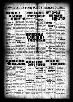 Palestine Daily Herald (Palestine, Tex), Vol. 13, No. 113, Ed. 1 Monday, January 18, 1915