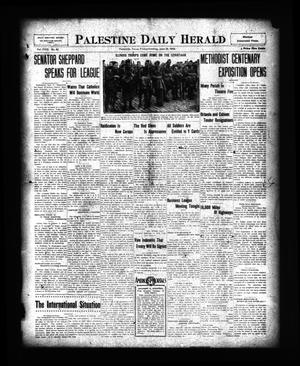 Palestine Daily Herald (Palestine, Tex), Vol. 18, No. 42, Ed. 1 Friday, June 20, 1919