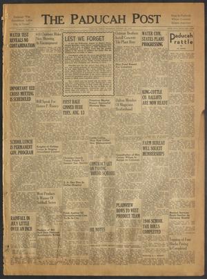 The Paducah Post (Paducah, Tex.), Vol. 40, No. 19, Ed. 1 Thursday, August 15, 1946