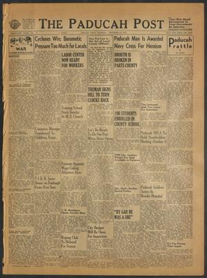 The Paducah Post (Paducah, Tex.), Vol. 39, No. 25, Ed. 1 Thursday, September 27, 1945