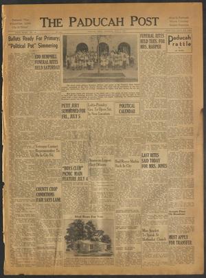 The Paducah Post (Paducah, Tex.), Vol. 40, No. 13, Ed. 1 Thursday, July 4, 1946