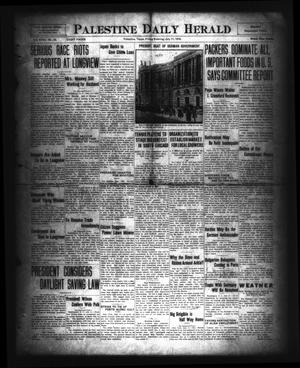Palestine Daily Herald (Palestine, Tex), Vol. 18, No. 33, Ed. 1 Friday, July 11, 1919