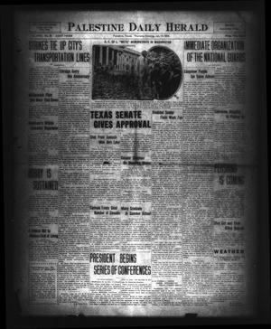 Palestine Daily Herald (Palestine, Tex), Vol. 18, No. 38, Ed. 1 Thursday, July 17, 1919