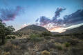 Primary view of Sunset at Pine Springs Campground in Guadalupe Mountains National Park