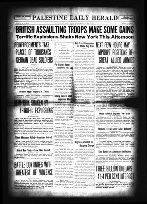 Palestine Daily Herald (Palestine, Tex), Vol. 16, No. 292, Ed. 1 Tuesday, March 26, 1918