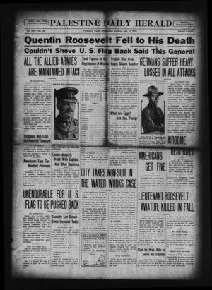 Palestine Daily Herald (Palestine, Tex), Vol. 17, No. 76, Ed. 1 Wednesday, July 17, 1918