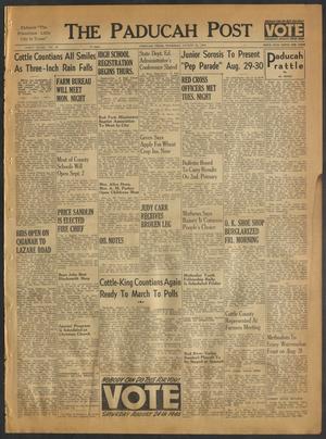 The Paducah Post (Paducah, Tex.), Vol. 40, No. 20, Ed. 1 Thursday, August 22, 1946