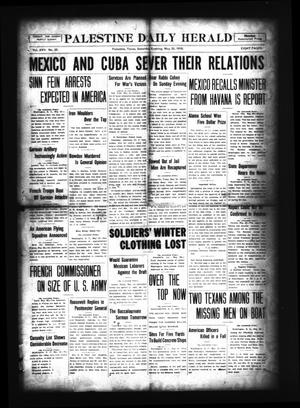 Palestine Daily Herald (Palestine, Tex), Vol. 17, No. 32, Ed. 1 Saturday, May 25, 1918