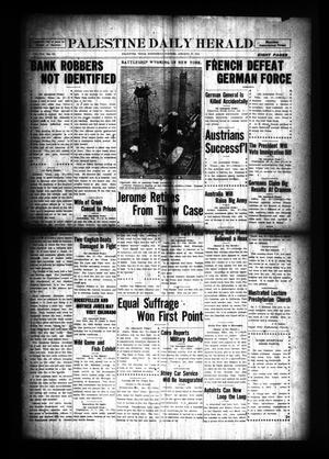 Palestine Daily Herald (Palestine, Tex), Vol. 13, No. 121, Ed. 1 Wednesday, January 27, 1915
