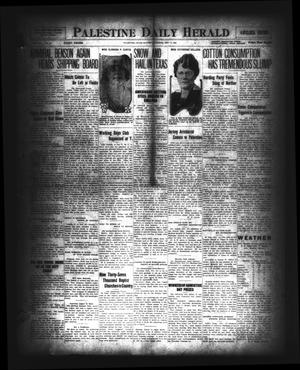 Palestine Daily Herald (Palestine, Tex), Vol. 19, No. 123, Ed. 1 Saturday, November 13, 1920