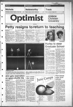 The Optimist (Abilene, Tex.), Vol. 77, No. 57, Ed. 1, Friday, June 9, 1989