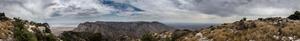 Primary view of object titled 'Panoramic Photograph from Guadalupe Peak'.